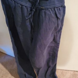 Gap blue drawstring pants